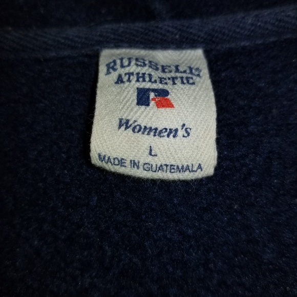 Russell Athletic Womens Zippered Hoodie 